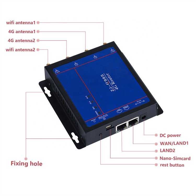 OEM/ODM 12V 1A Router 3G 4G Router Internet Unlocked Industrial Openwrt Lte Wireless Wifi